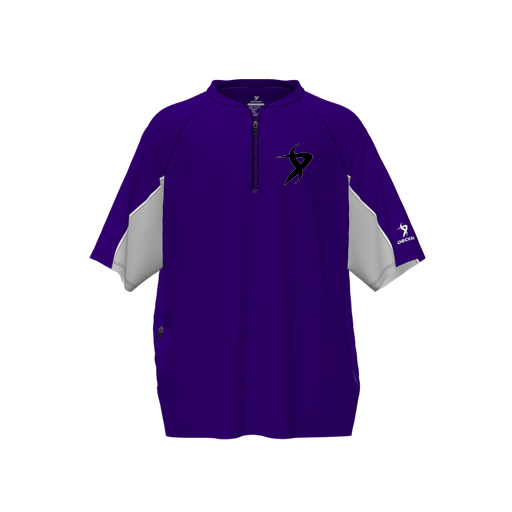 [CUS-DFW-WIND-PER-SSL-PUR-YS-LOGO1] Wind Jacket (Youth S, Purple, Logo 1)