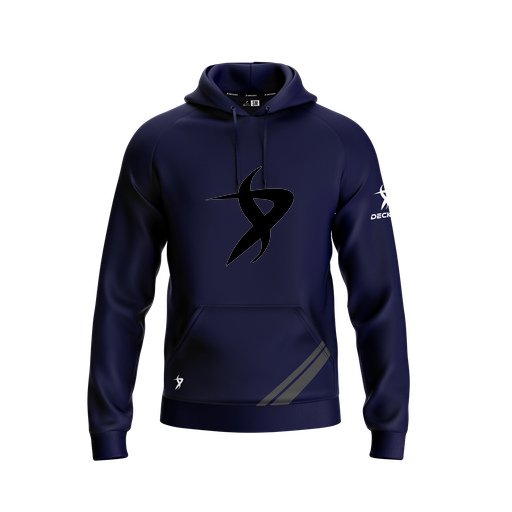 [FOLHSMNV-YXS-LOGO1] Decker Summit Hoodie (Youth XS, Navy, Logo 1)