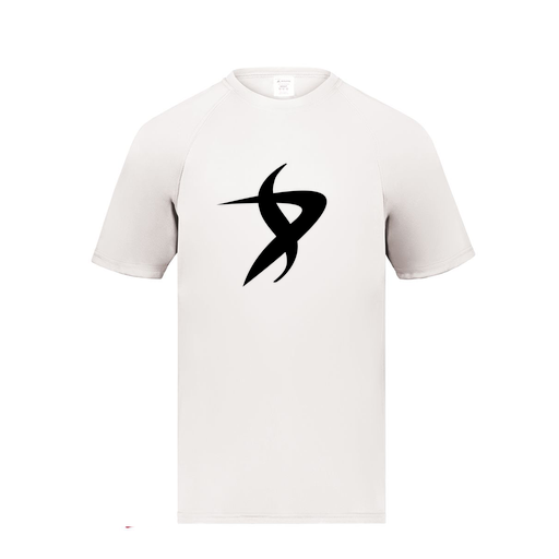 [2790.005.S-LOGO1] Men's Smooth Sport T-Shirt (Adult S, White, Logo 1)