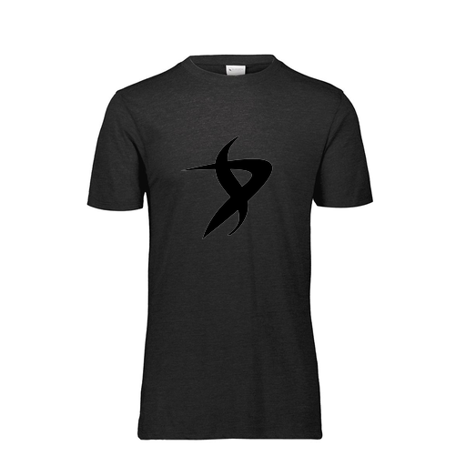 [FTSCUBBK-AS-LOGO1] Decker Men's Tri-Blend T-Shirt - Short Sleeve (Adult S, Black, Logo 1)