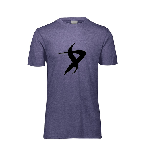 [FTSCUBRY-AS-LOGO1] Decker Men's Tri-Blend T-Shirt - Short Sleeve (Adult S, Royal, Logo 1)