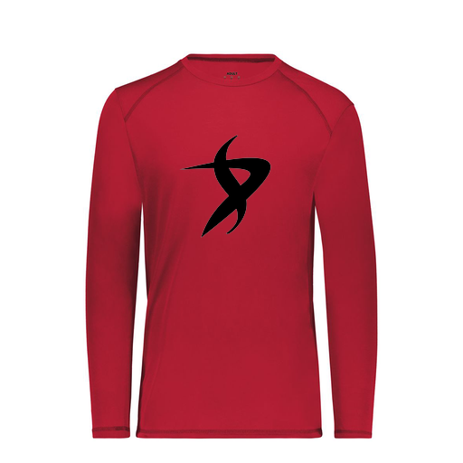 [6846.083.S-LOGO1] Youth SoftTouch Long Sleeve (Youth S, Red, Logo 1)