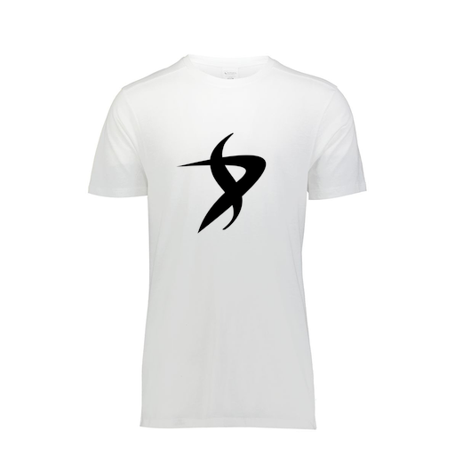 [FTSCUBWH-YS-LOGO1] Decker Youth Tri-Blend T-Shirt - Short Sleeve (Youth S, White, Logo 1)