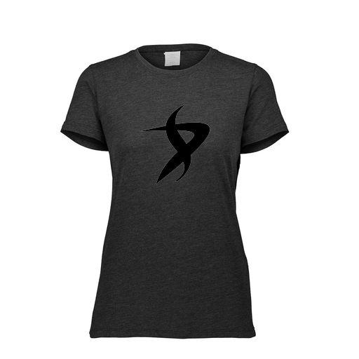 [FTSCUBBK-FAXS-LOGO1] Decker Women's Tri-Blend T-Shirt - Short Sleeve (Female Adult XS, Black, Logo 1)