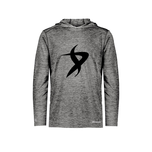 [FOLHCGBK-AS-LOGO1] Decker Men's Charge Hoodie (Adult S, Black, Logo 1)