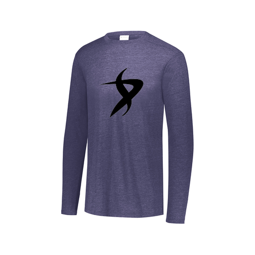 [3075.U22.XS-LOGO1] Men's LS Ultra-blend T-Shirt (Adult XS, Navy, Logo 1)