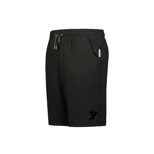 [223504.080.XS-LOGO1] Men's Ventura Soft Knit Shorts (Adult XS, Black, Logo 1)