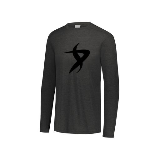 [3076.K94.S-LOGO1] Youth LS Ultra-blend T-Shirt (Youth S, Black, Logo 1)