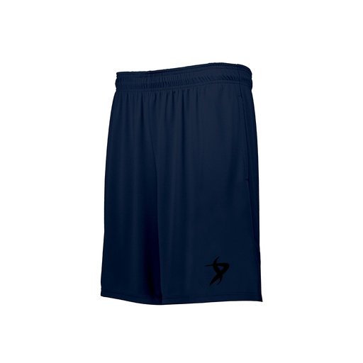 [229611.065.S-LOGO1] Decker Youth Swift Short (Youth S, Navy, Logo 1)