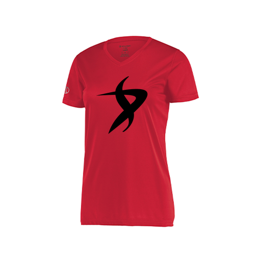 [222820.083.S-LOGO1] Ladies Movement Dri Fit Shirt (Female Adult S, Red, Logo 1)