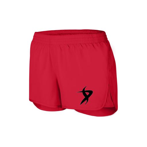 [2430.040.XS-LOGO1] Women's Performance Shorts (Female Adult XS, Red, Logo 1)